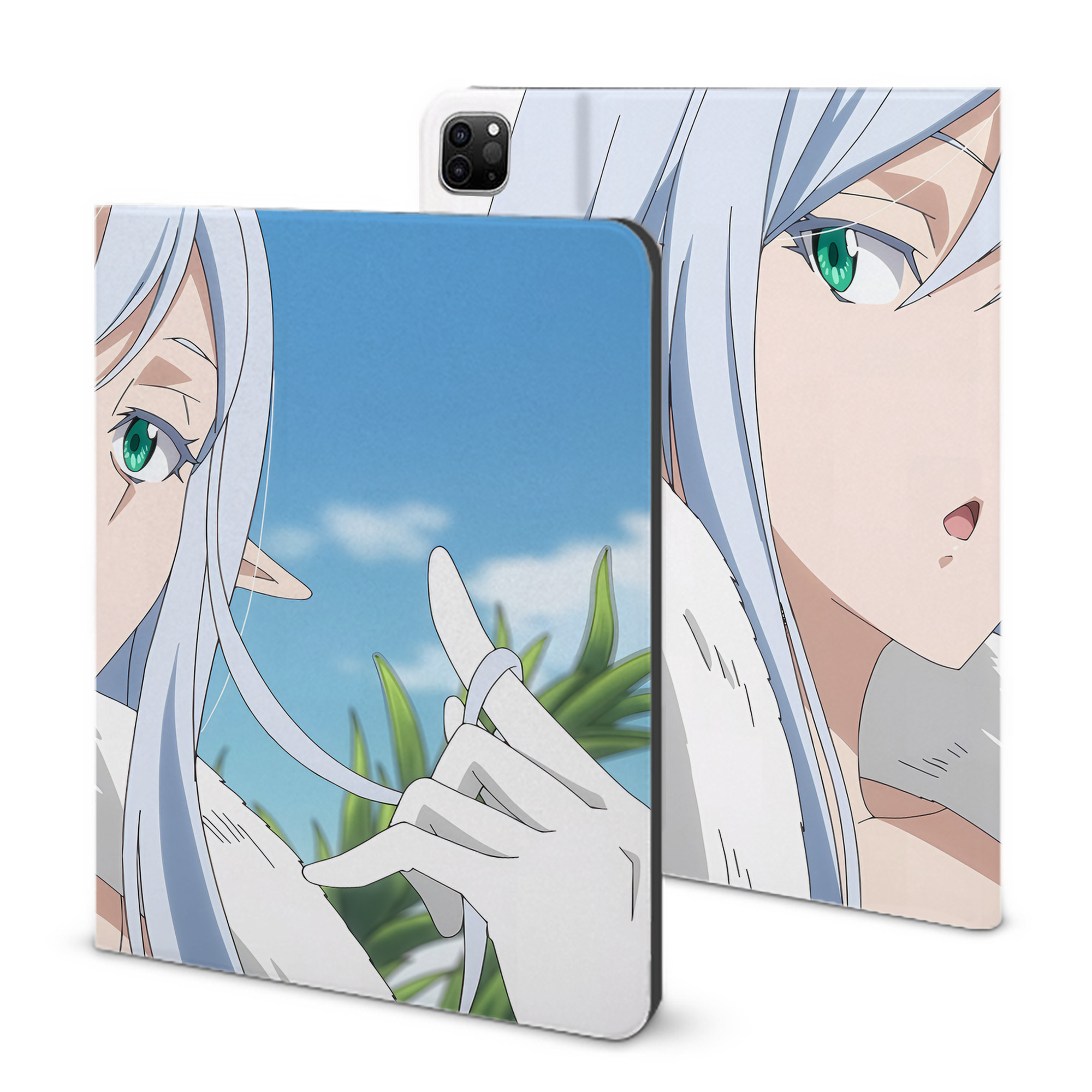 （画像用） 転スラ Regarding Reincarnated to Slime IPad ケース ブック型 PUレザー TPU 耐衝撃 軽量 薄型 ペン収納なし 全面保護 IPad 各モデル対応